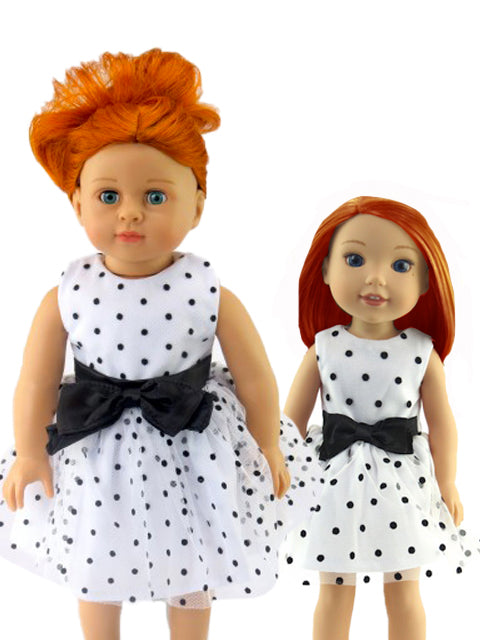 Black and White Polka Dot Dress