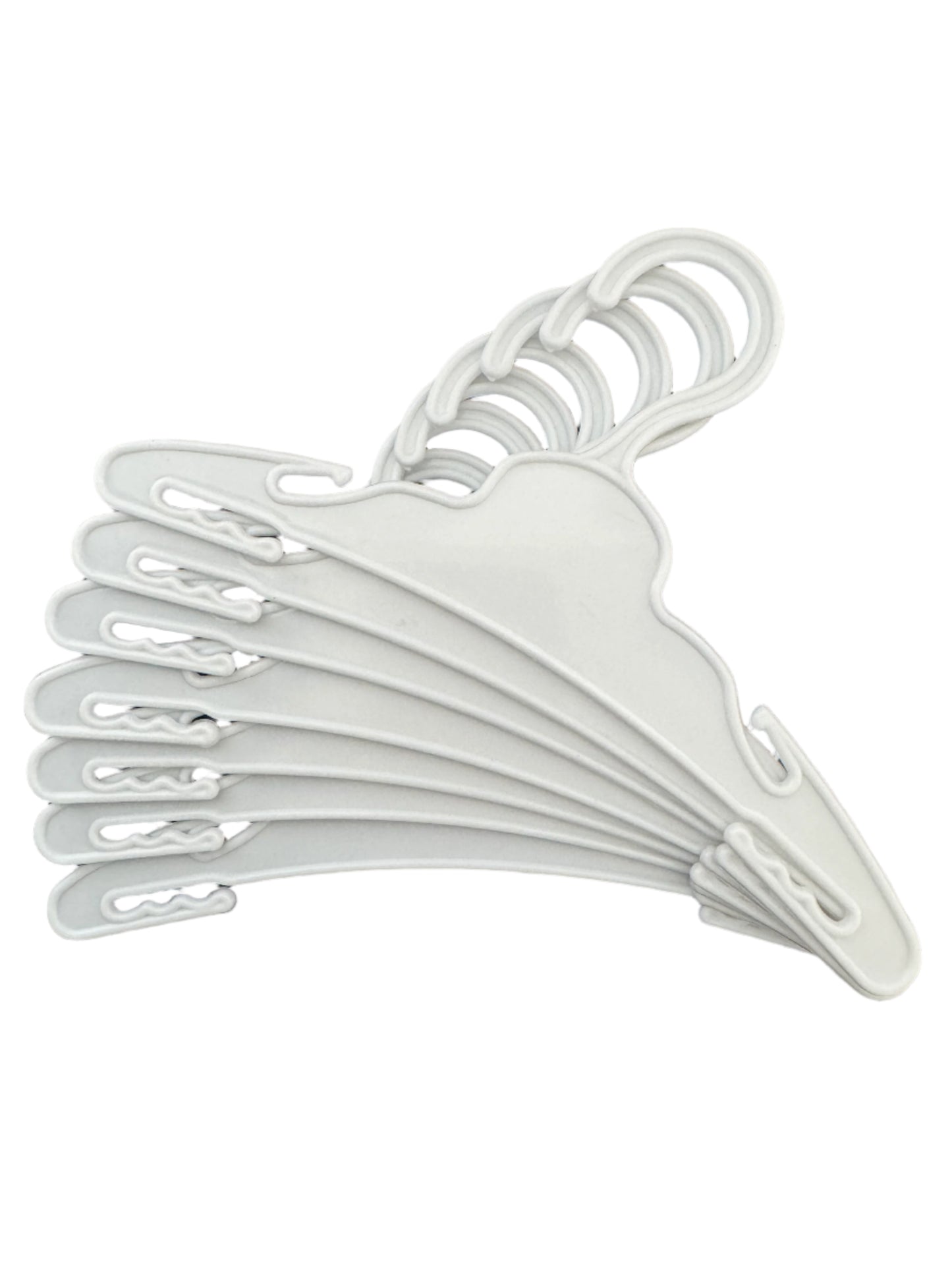 Set of 7 Coat Hangers - Pink or White