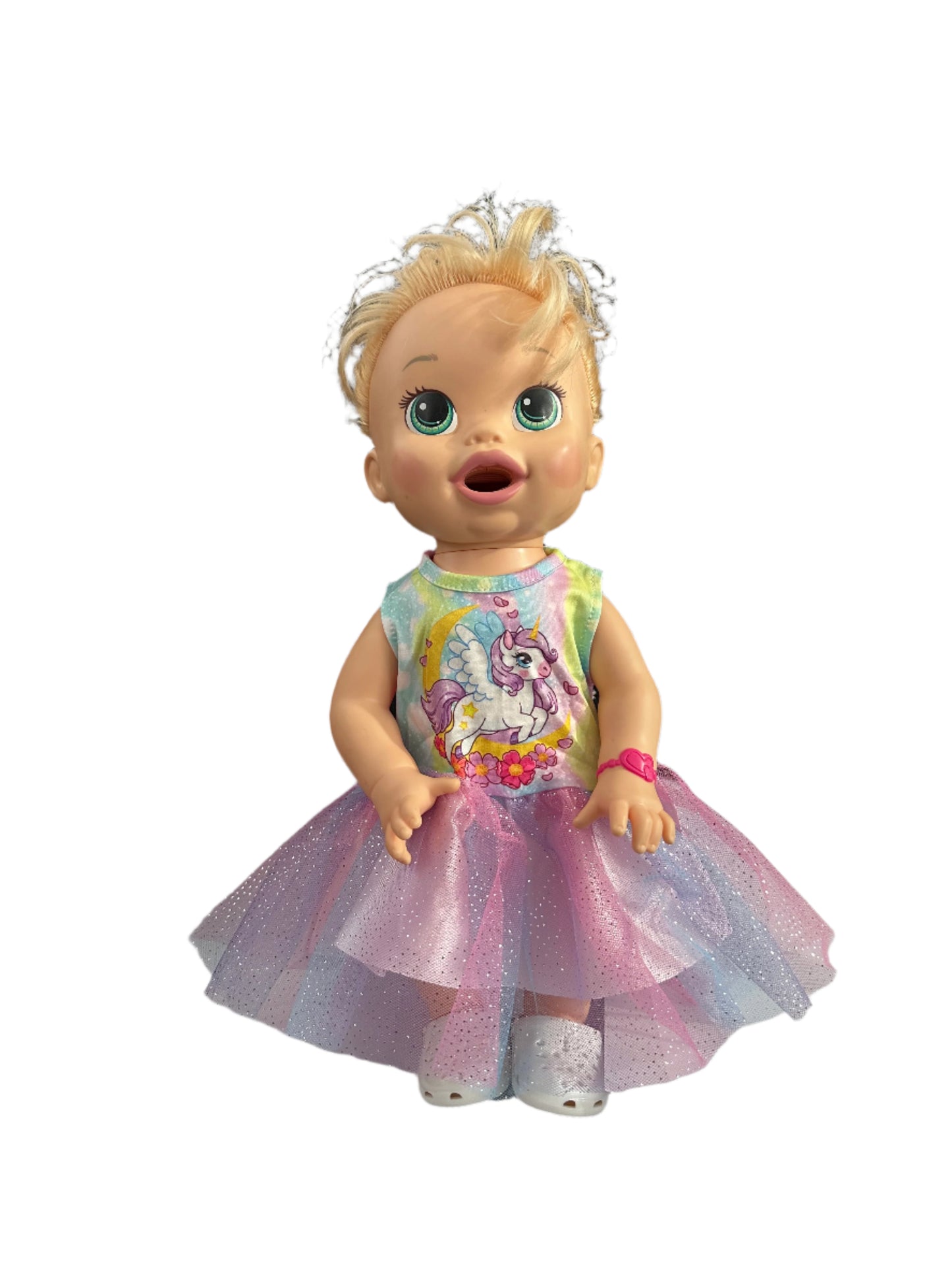 Rainbow Pony Unicorn Tulle Dress