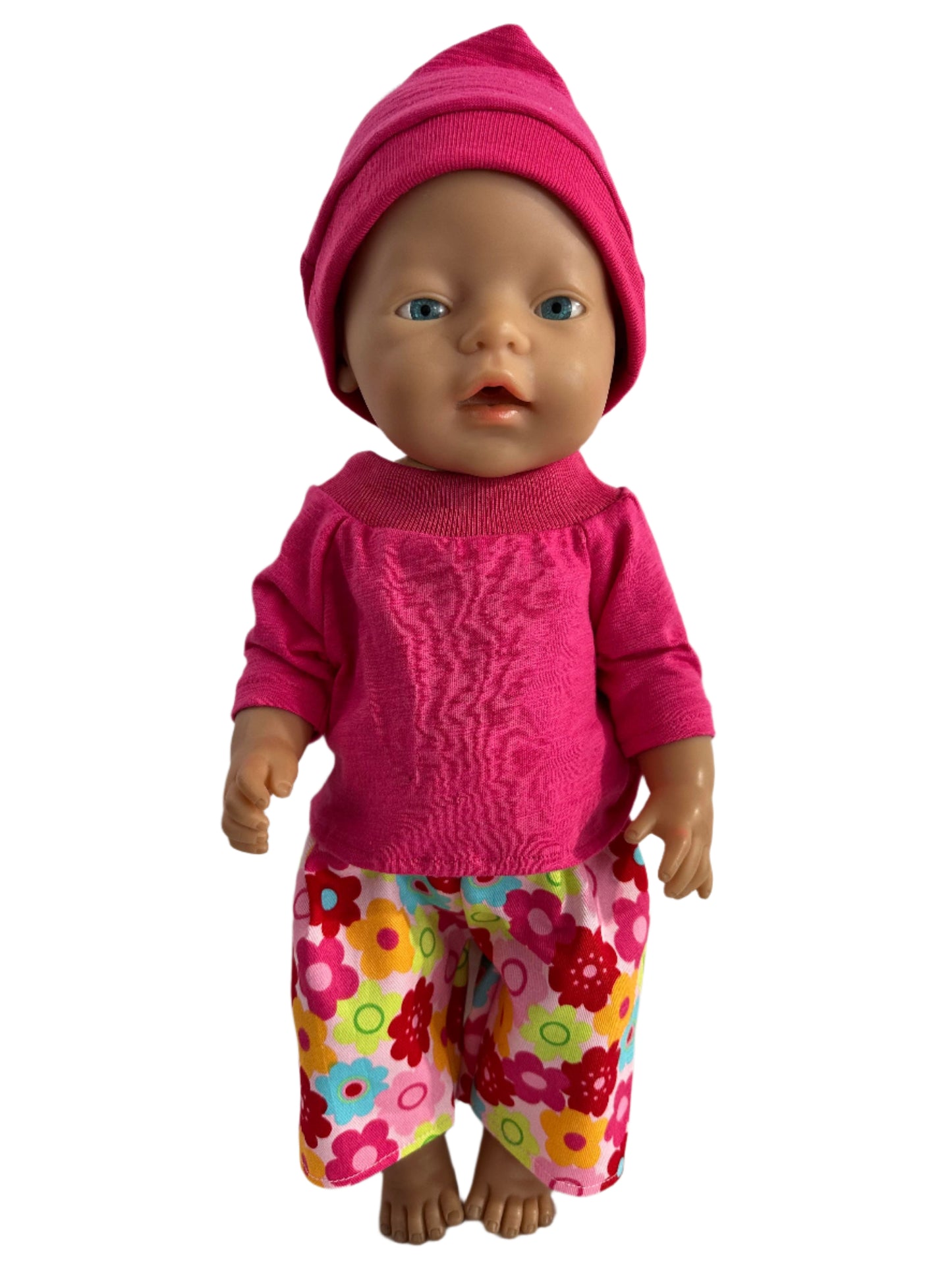 Top, Pant & Headwear Set - 3 Piece