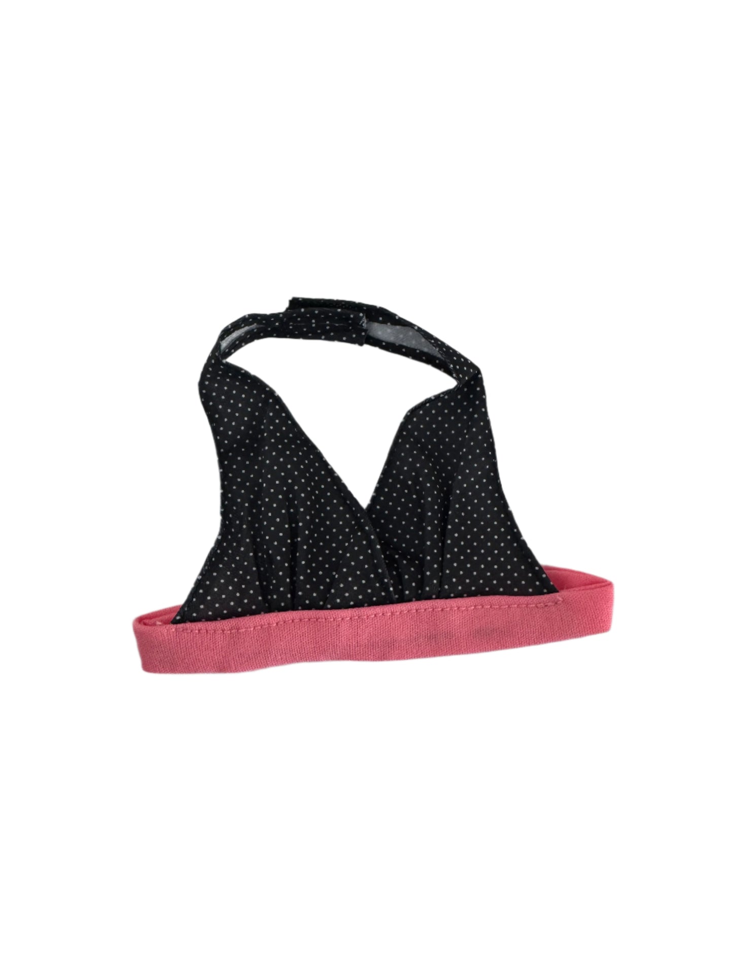 Pink & Black Polka Dot Swim Set - 4 Piece Set