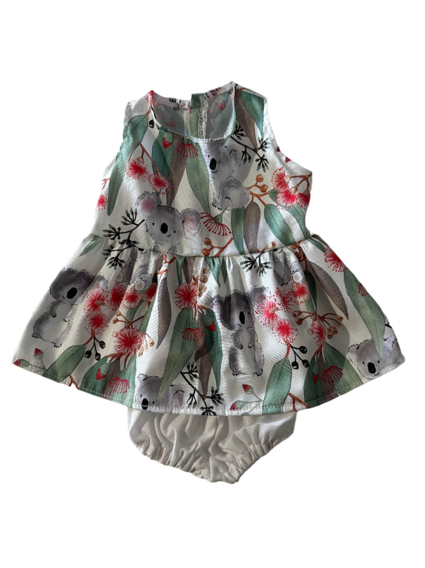 Floral Dress & Panties - 2 Piece Set