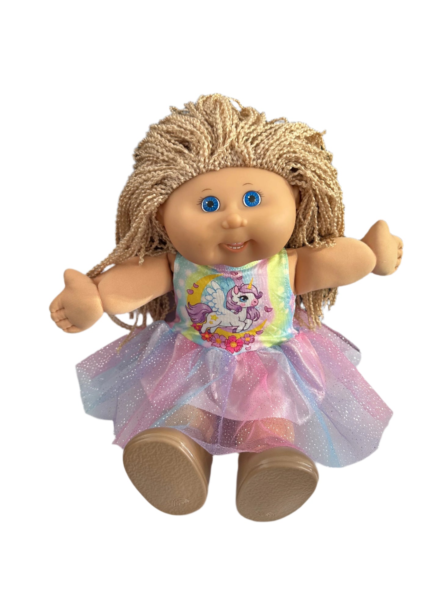 Rainbow Pony Unicorn Tulle Dress
