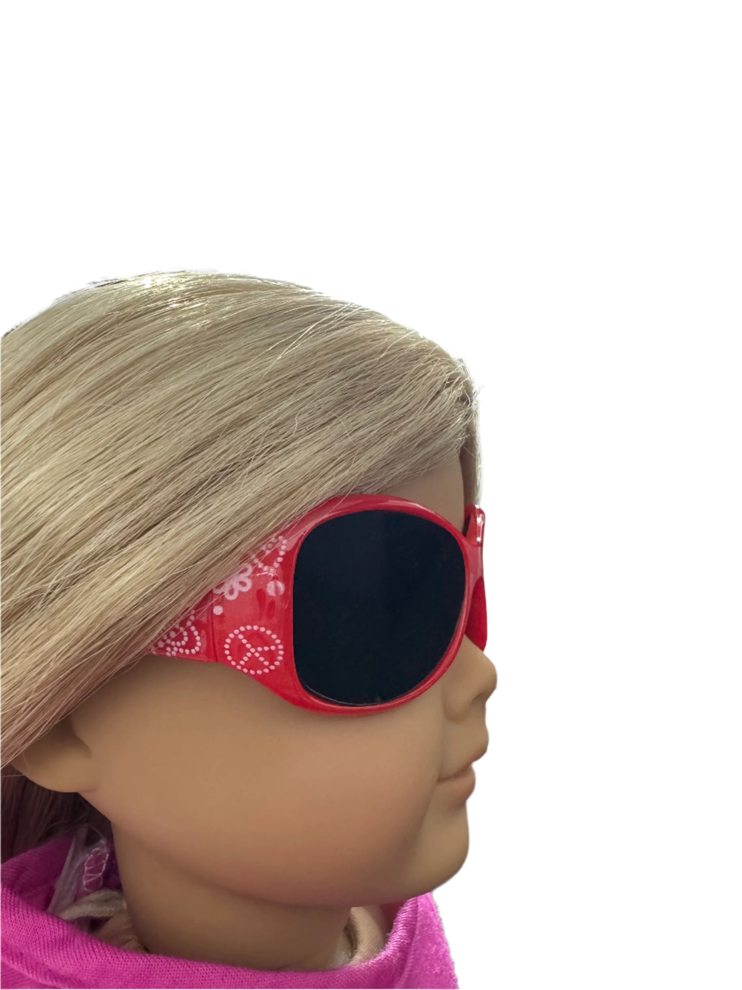 Red Groovy Sunglasses