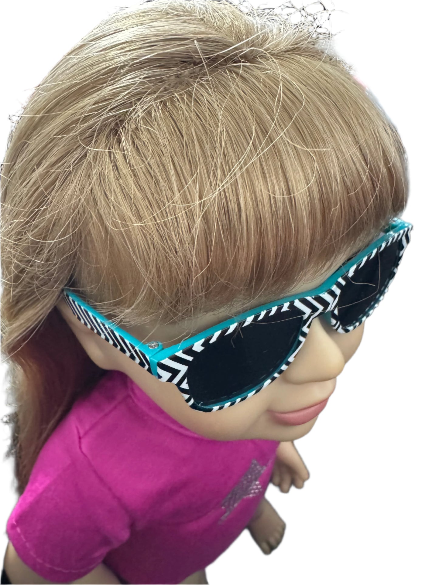 Black and White Chevron Sunglasses - 3 Colours