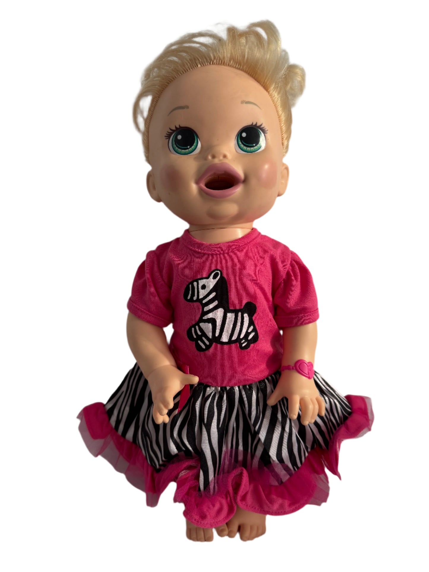 Hot Pink Zebra Dress