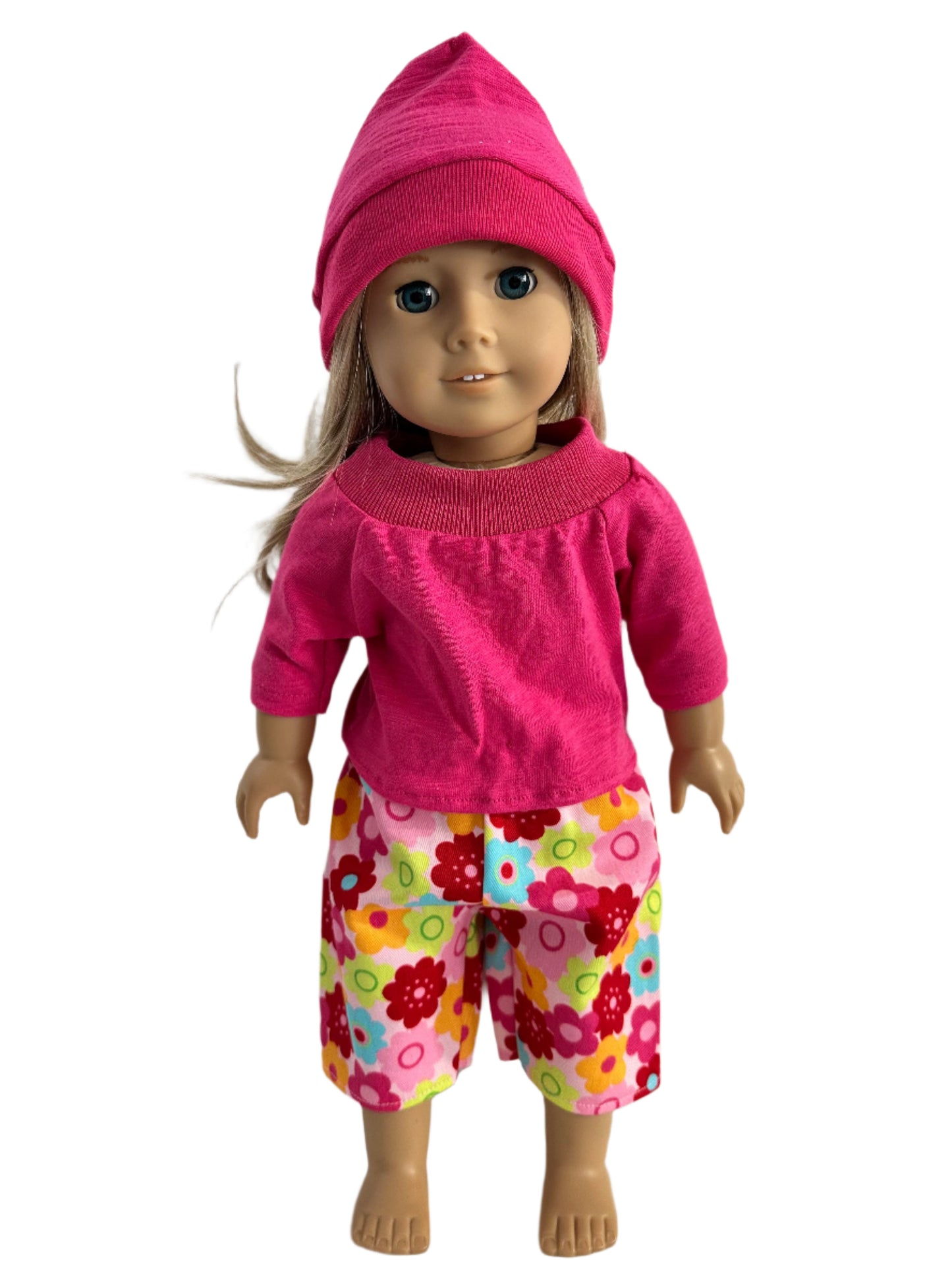 Top, Pant & Headwear Set - 3 Piece