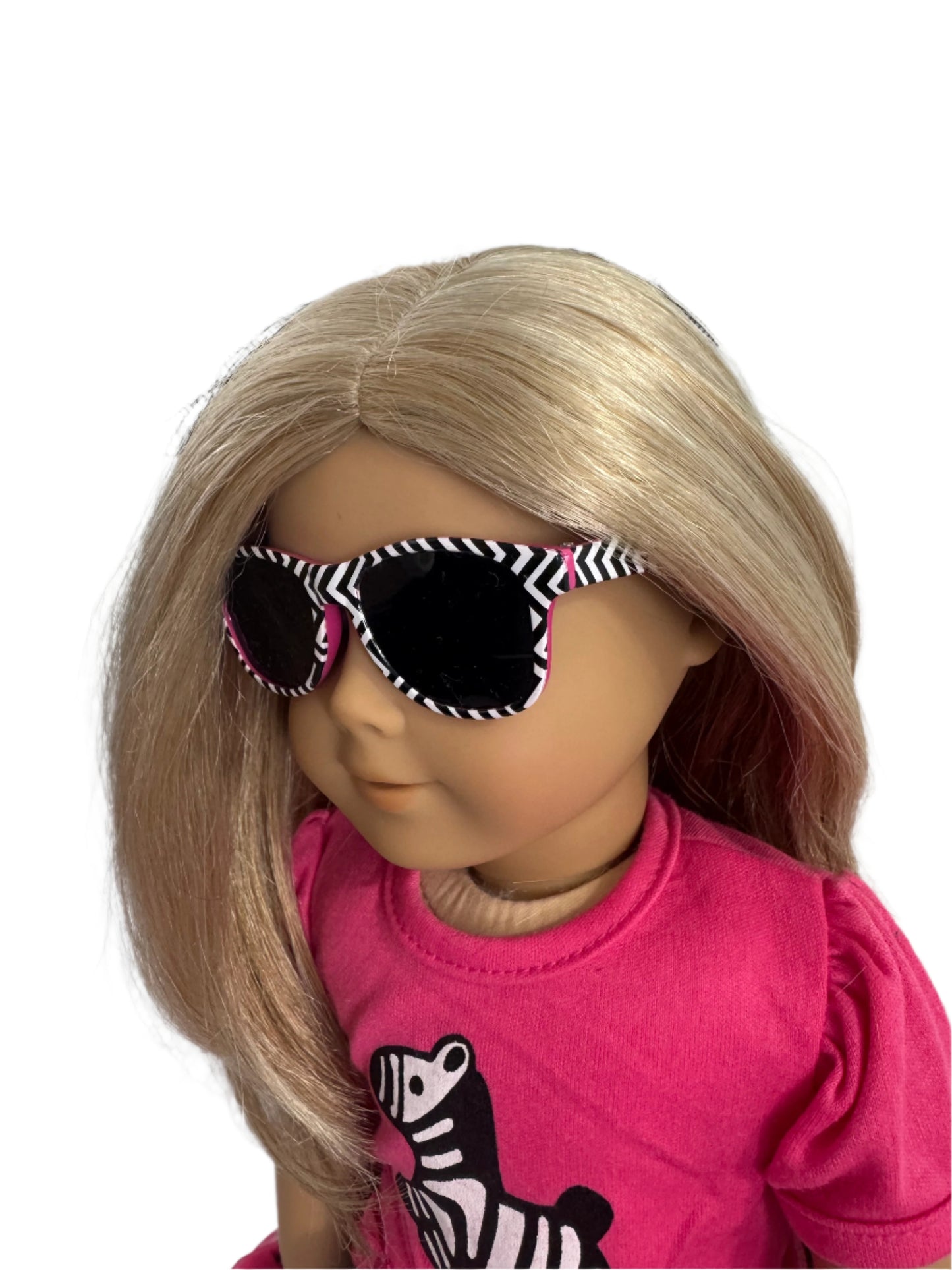 Black and White Chevron Sunglasses - 3 Colours