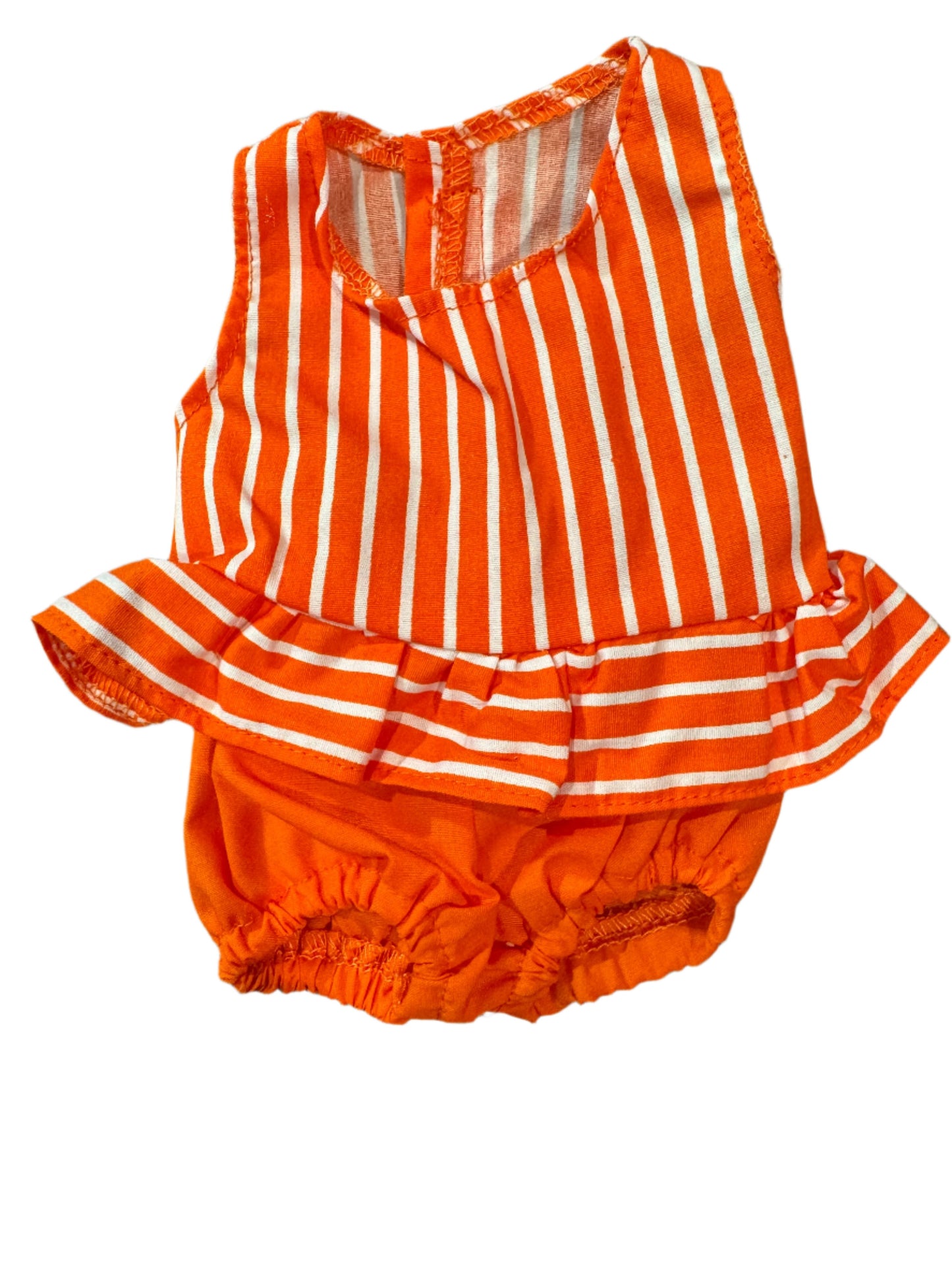 Orange Top & Short 2 Piece Set - 40cm Miniland