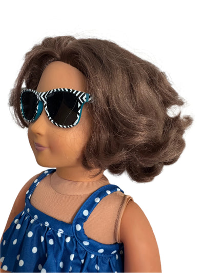 Black and White Chevron Sunglasses - 3 Colours