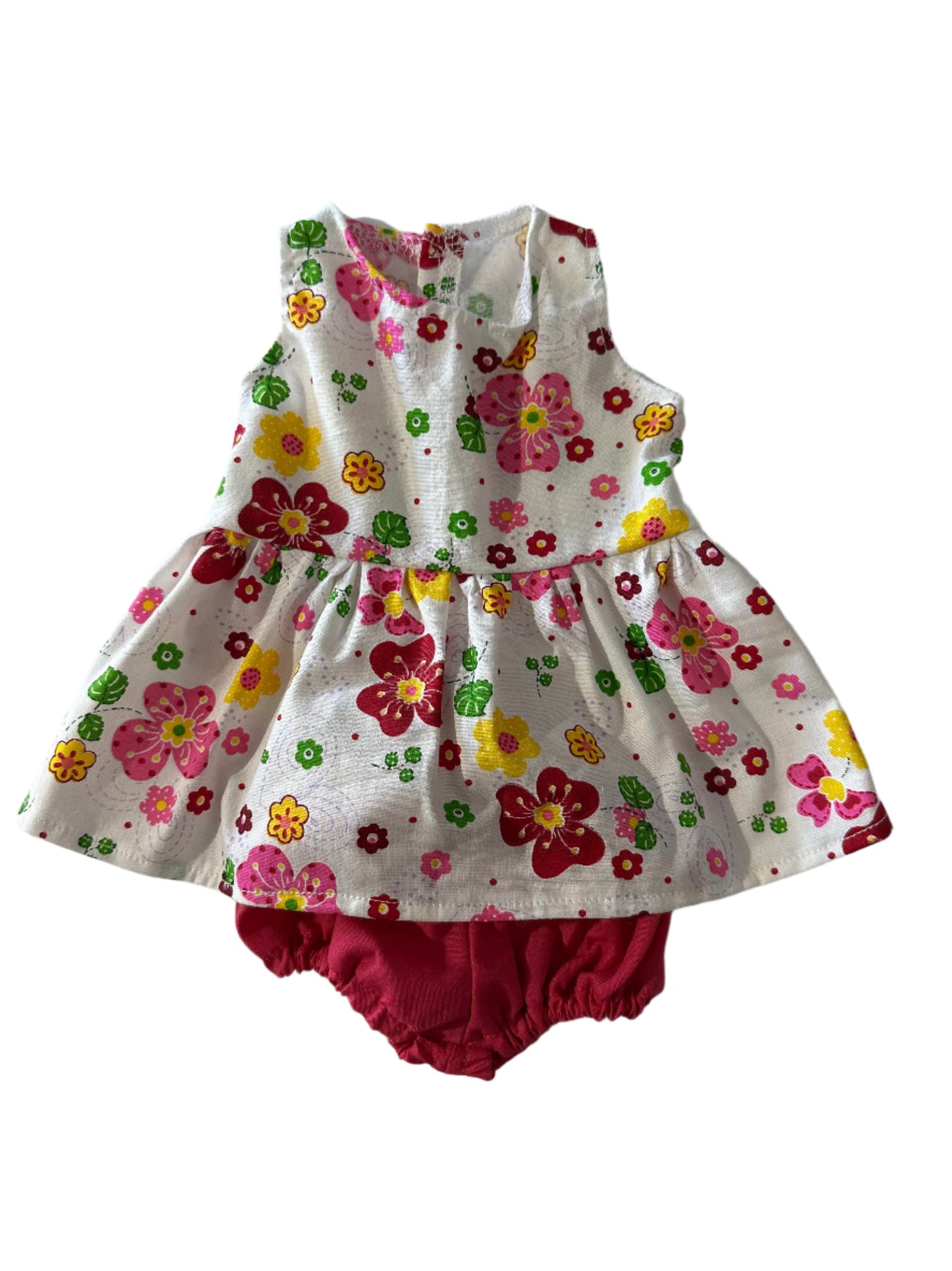 Floral Dress & Panties - 2 Piece Set