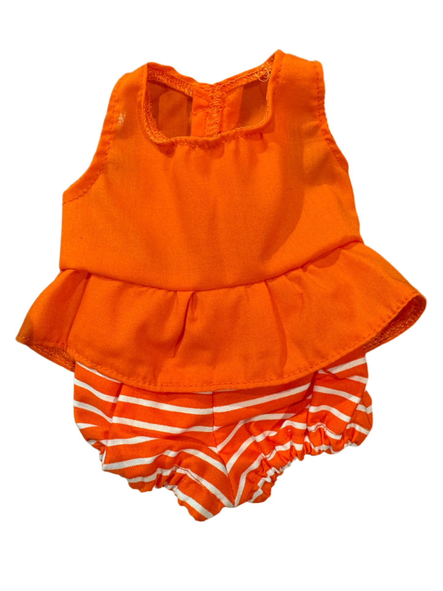 Orange Top & Short 2 Piece Set - 40cm Miniland