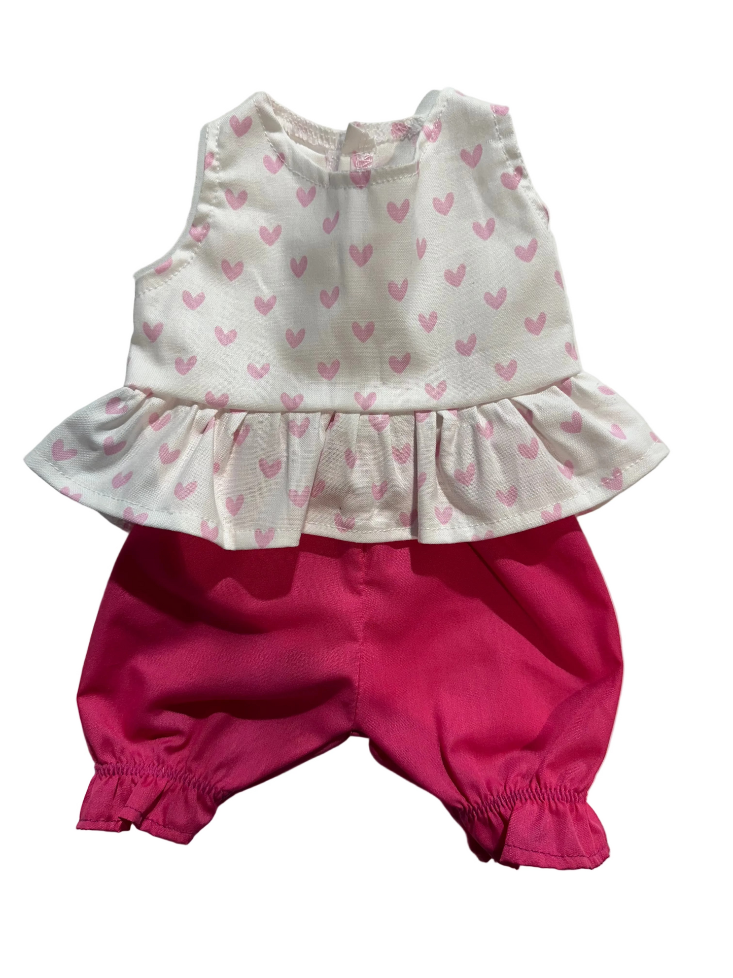 Frilled Top & Shorts Set - 2 Piece