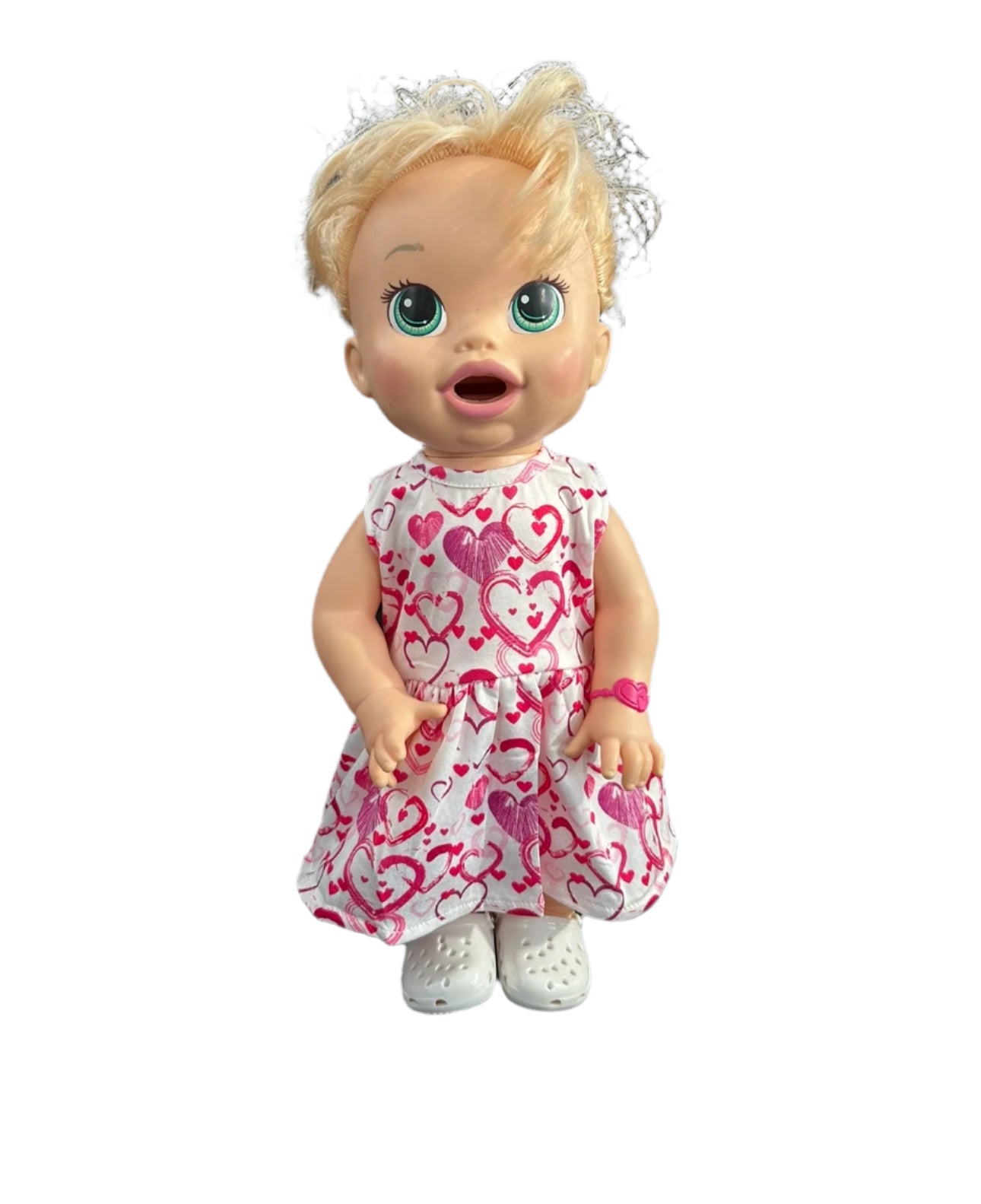 Pink Hearts Summer Dress