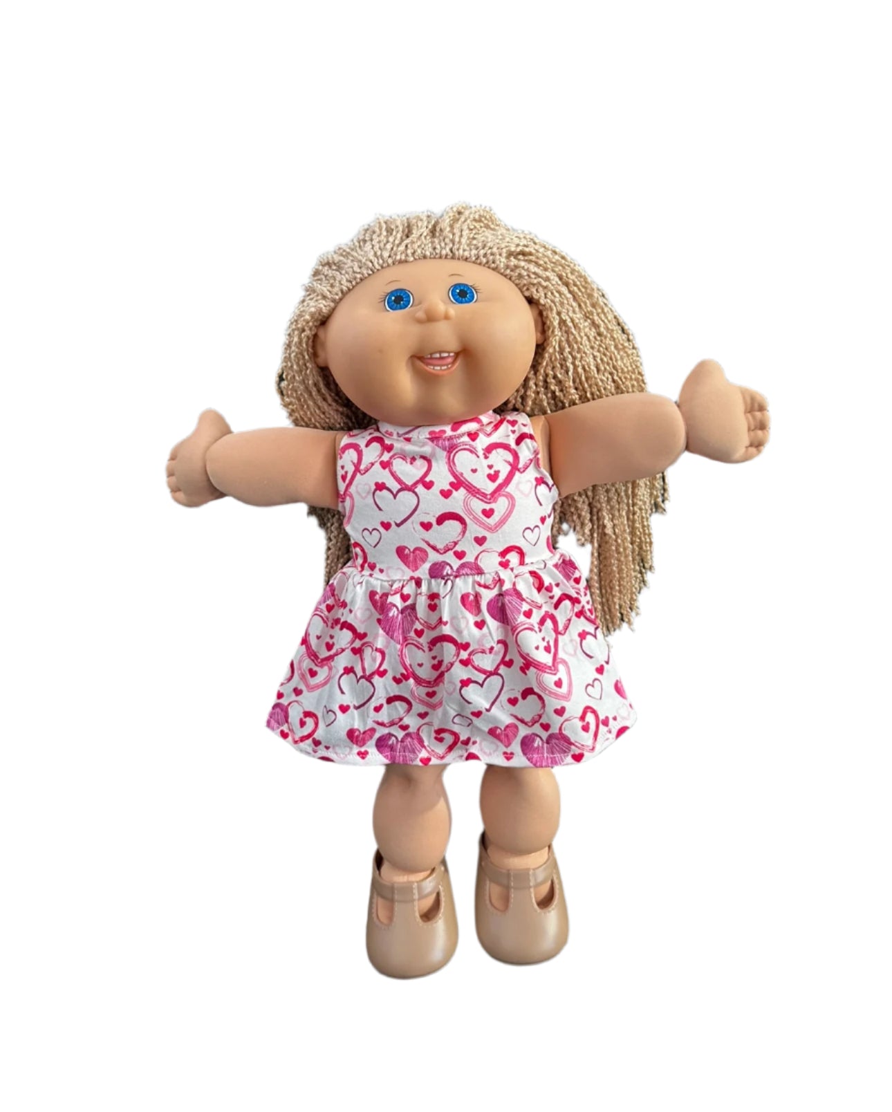 Pink Hearts Summer Dress