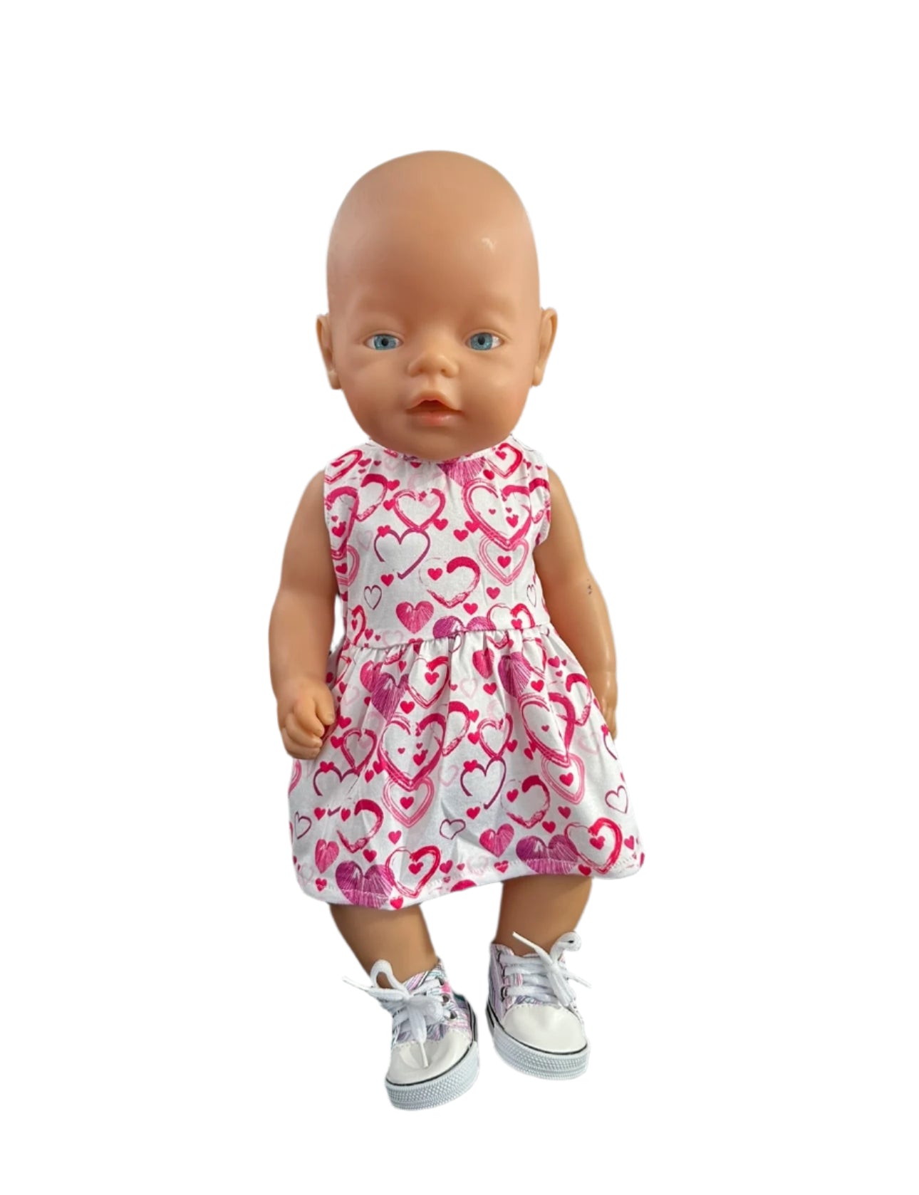 Pink Hearts Summer Dress