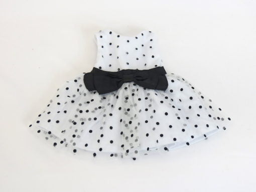 Black and White Polka Dot Dress
