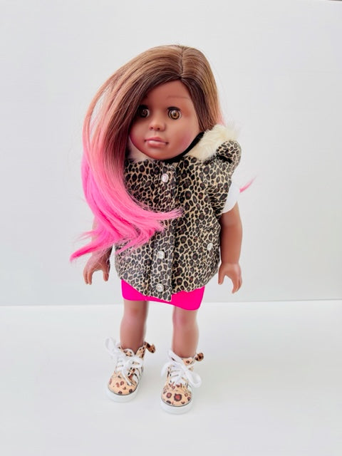 Leopard Print Warm Vest