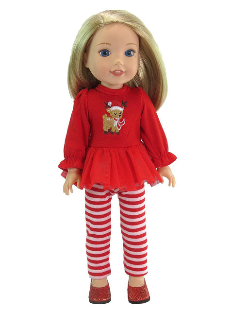 Rudolph Christmas Reindeer Pant - 2 Piece Set