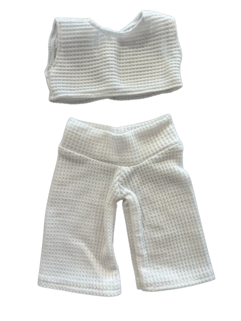 Crop Top & Leggings - 2 Piece Set