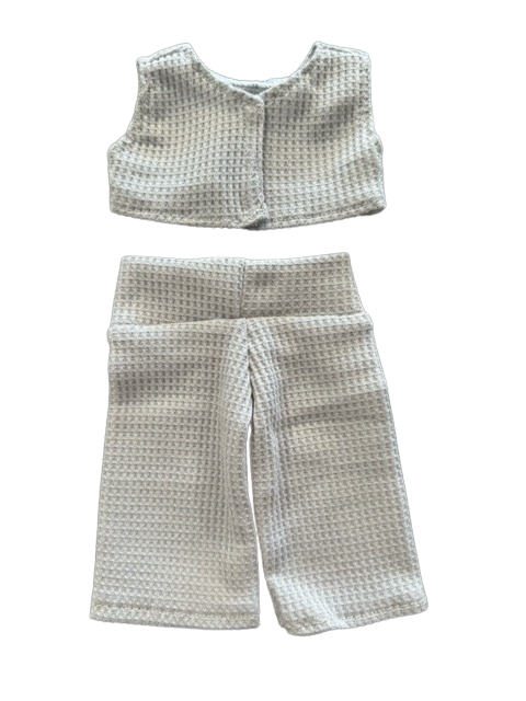 Crop Top & Leggings - 2 Piece Set