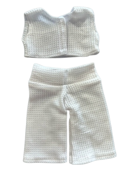 Crop Top & Leggings - 2 Piece Set