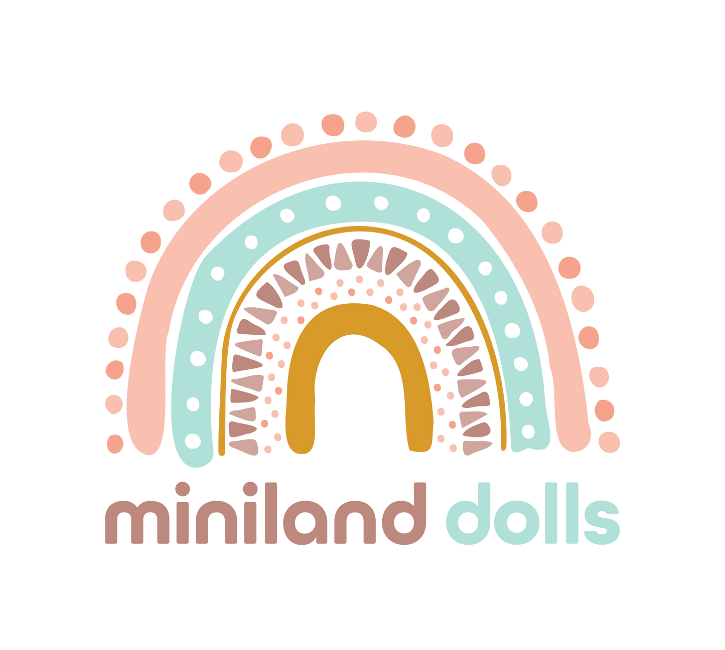 Dolls Miniland Winter Dress Set