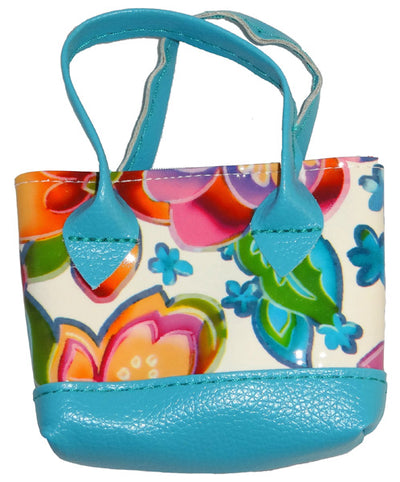 Dolls Blue Floral Print Bag