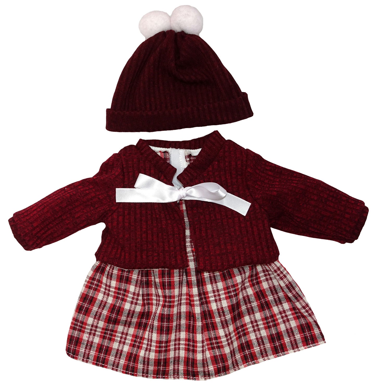 Dolls Miniland Winter Dress Set