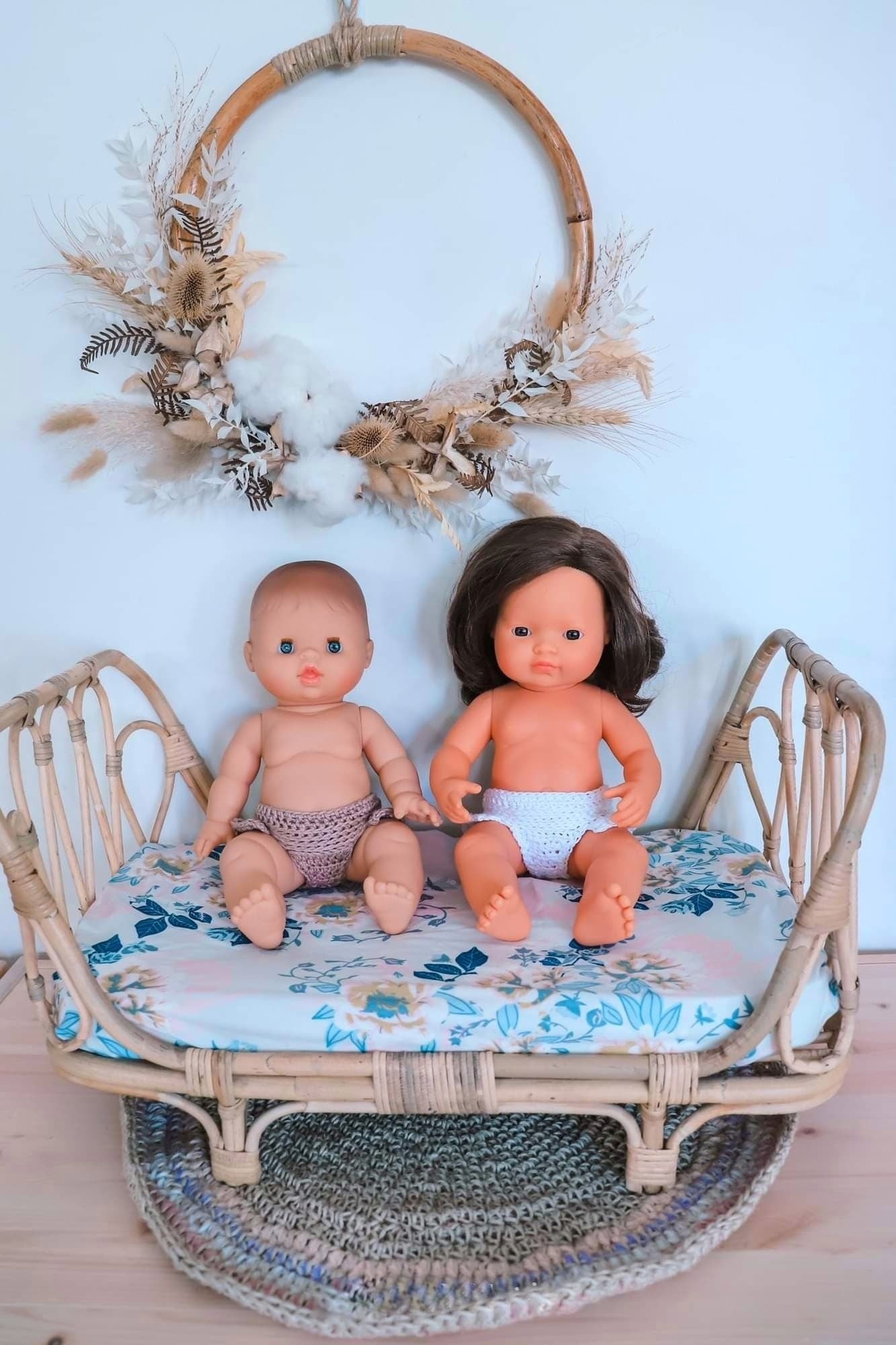 Dolls Crochet Bloomers - 2 colours