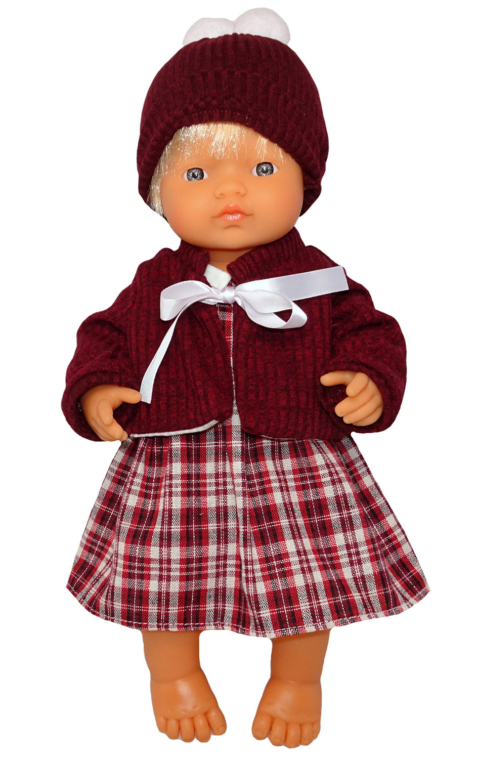 Dolls Miniland Winter Dress Set