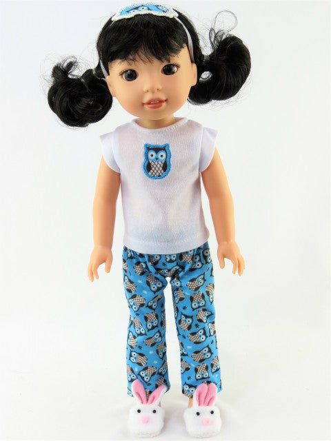 Hoot Hoot Owl Pyjamas & Mask (s) - 3 Piece Set