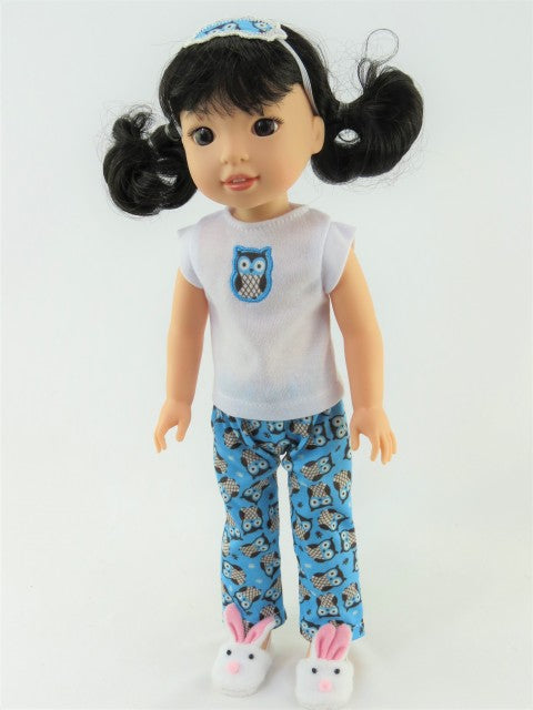 Hoot Hoot Owl Pyjamas & Mask (s) - 3 Piece Set