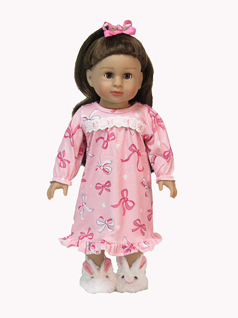 Pink Ribbon Nightgown