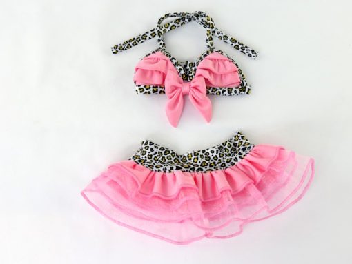 Pink & Cheetah Bathing Suit -2 Piece Set