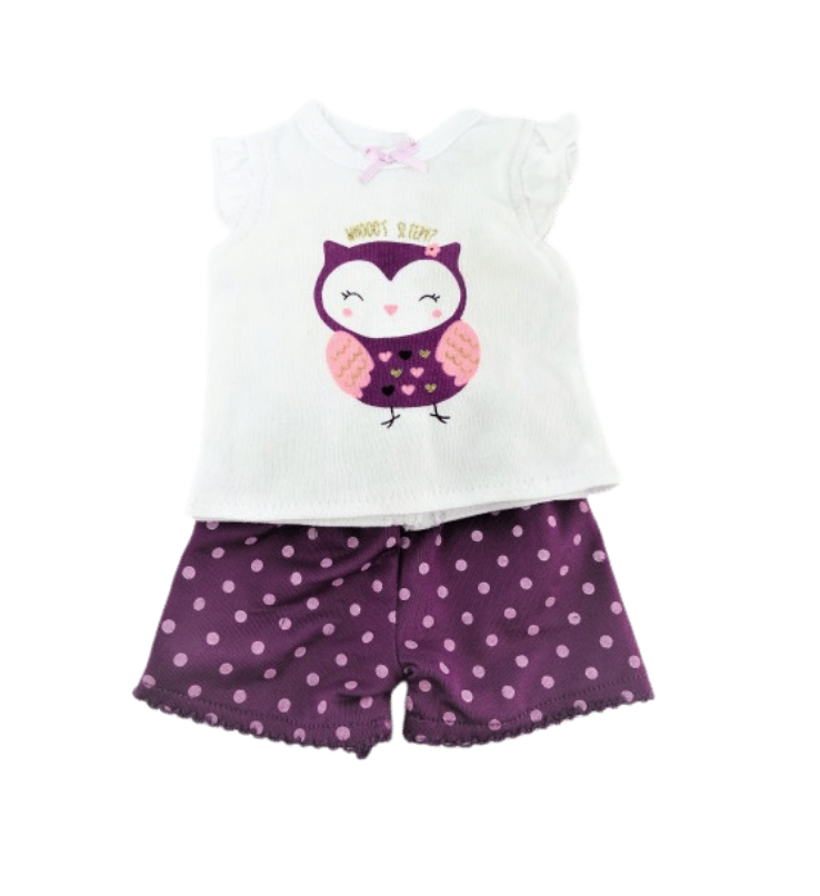 Owl Summer Pyjamas - 2 Piece Set