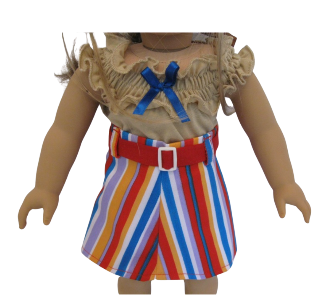 Groovy Retro Skirt Set - 3 Piece Set