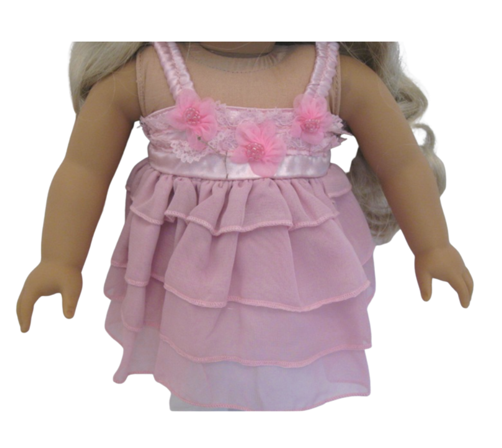 Pink Flower Cami & Leggings 2 Piece Set