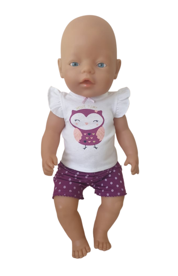 Owl Summer Pyjamas - 2 Piece Set
