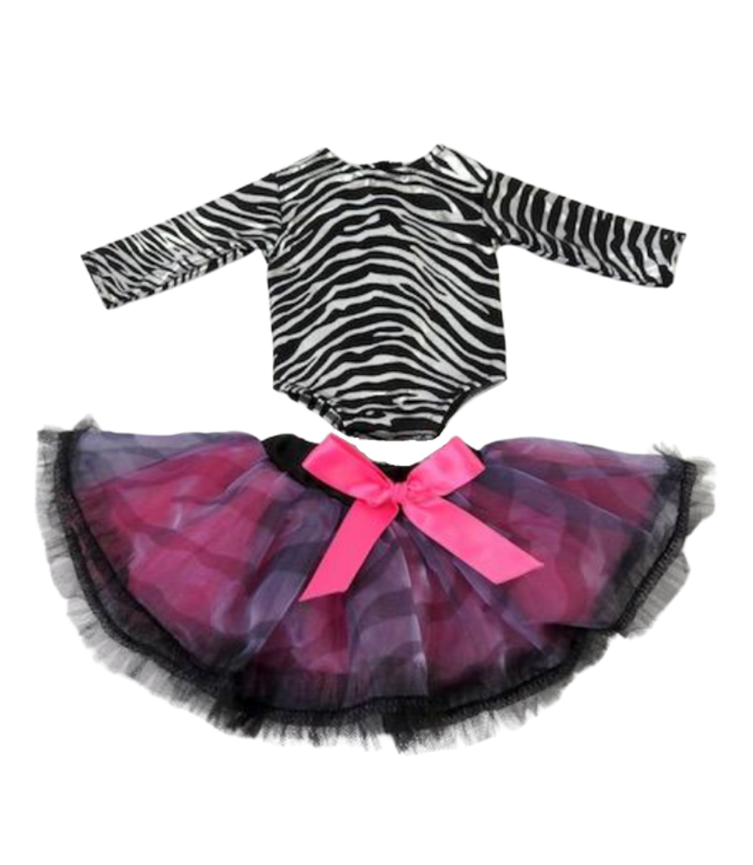 Zebra Dance Leotard & Tutu