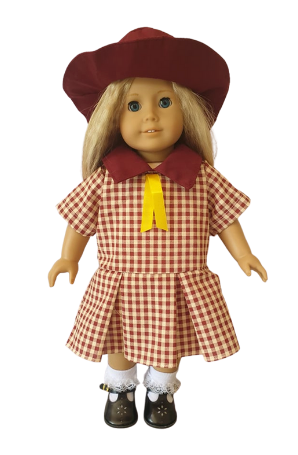 2 Piece School Uniform & Hat - 3 Colours