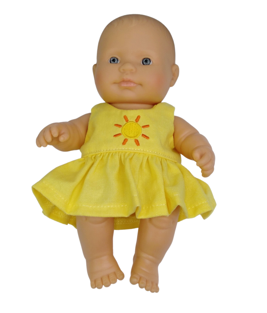 Little Miss Sunshine Embroidered Ginny Dress