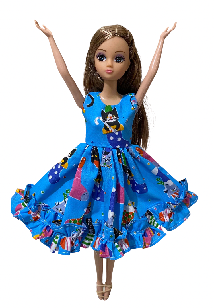 Kitten Stockings Party Dress