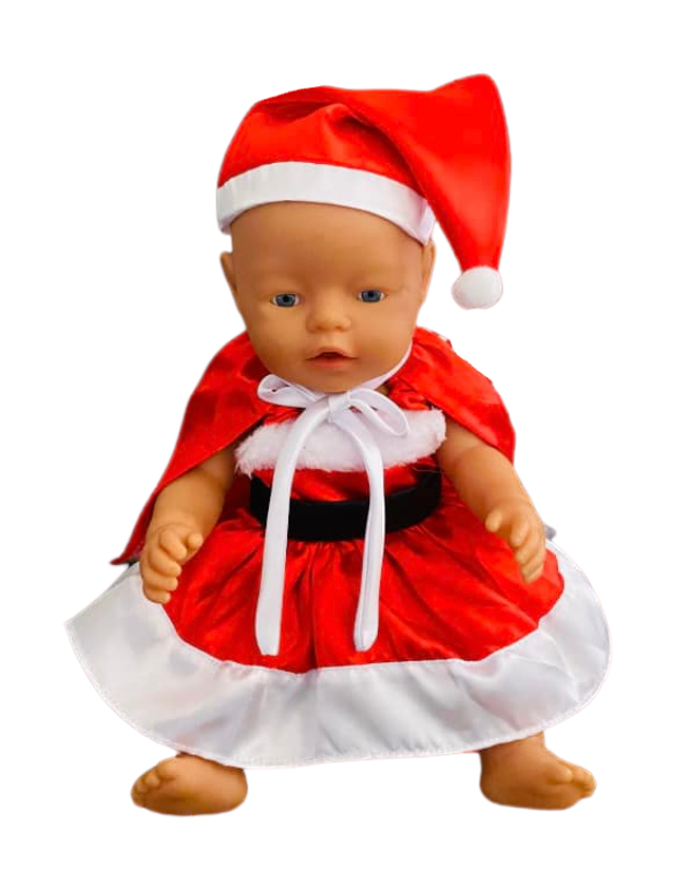 Santa Christmas Dress Set 4 Piece