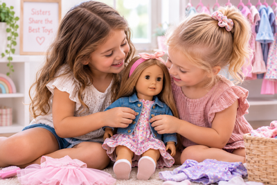 One Doll, Two Children: Sharing Without Tears