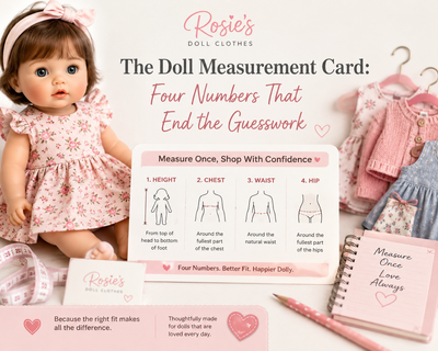 The Doll Measurement Card: Four Numbers That End the Guesswork