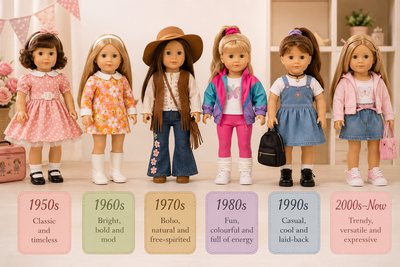 A Look Back: How Doll Fashion Has Changed Over the Decades