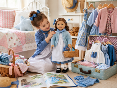Book Week for Dolly: Matching Dress-Up Ideas From the Cupboard