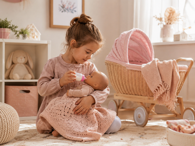 Using Doll Play to Prepare a Child for a New Baby
