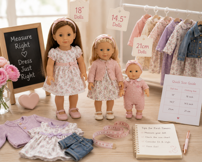 How to Choose the Right Size Doll Clothes: A First-Timer's Guide